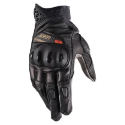 Rękawice szosowo-turystyczne LEATT ADV X-FLOW 8.5 SHORT STEALTH BLACK/GREY czarny szary
