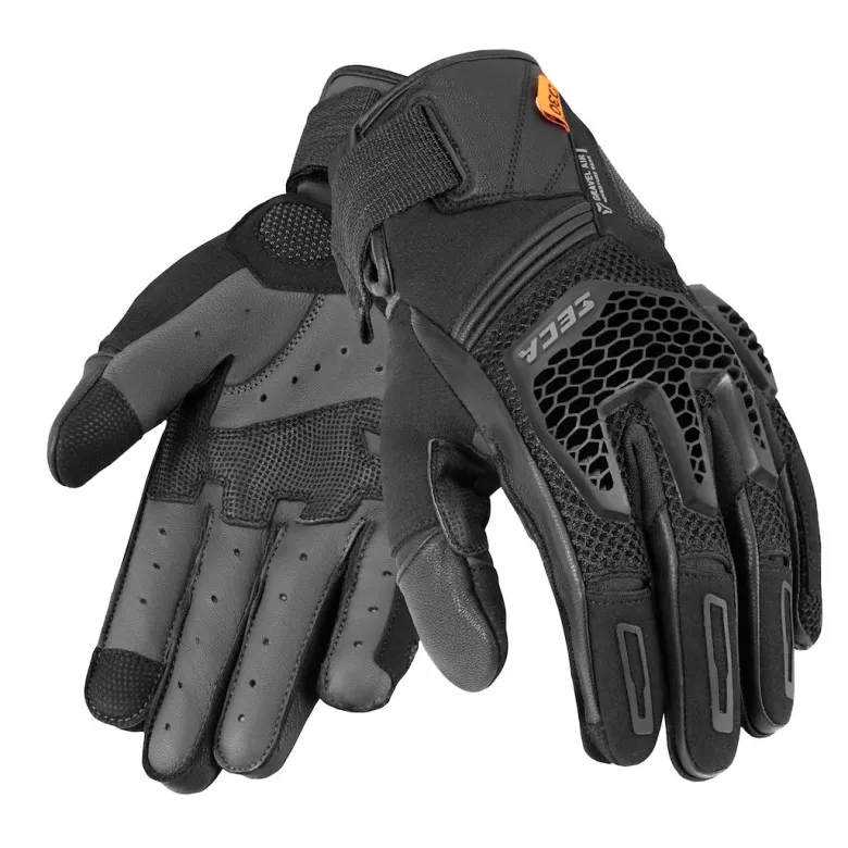 Rękawice szosowo-turystyczne SECA GRAVEL BLACK czarny