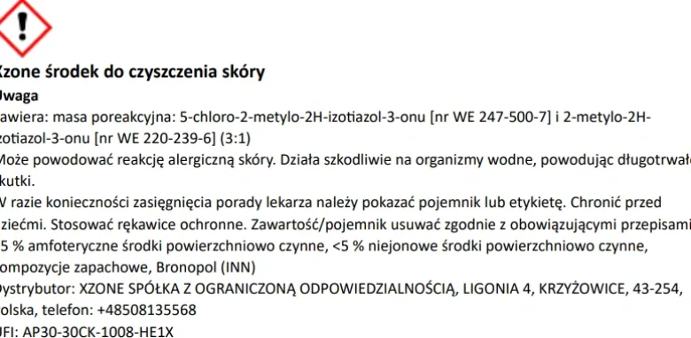 Środek do czyszczenia odzieży skórzanej XZONE 150ml