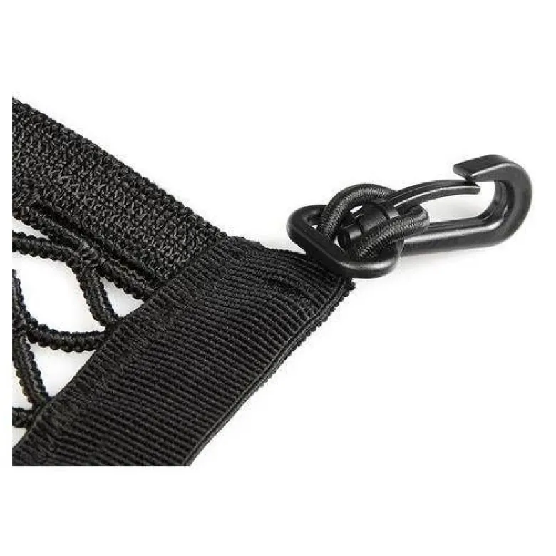 Siatka do mocowania bagażu LAMPA TOP-NET 42x42CM BLACK