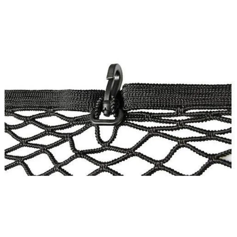 Siatka do mocowania bagażu LAMPA TOP-NET 42x42CM BLACK