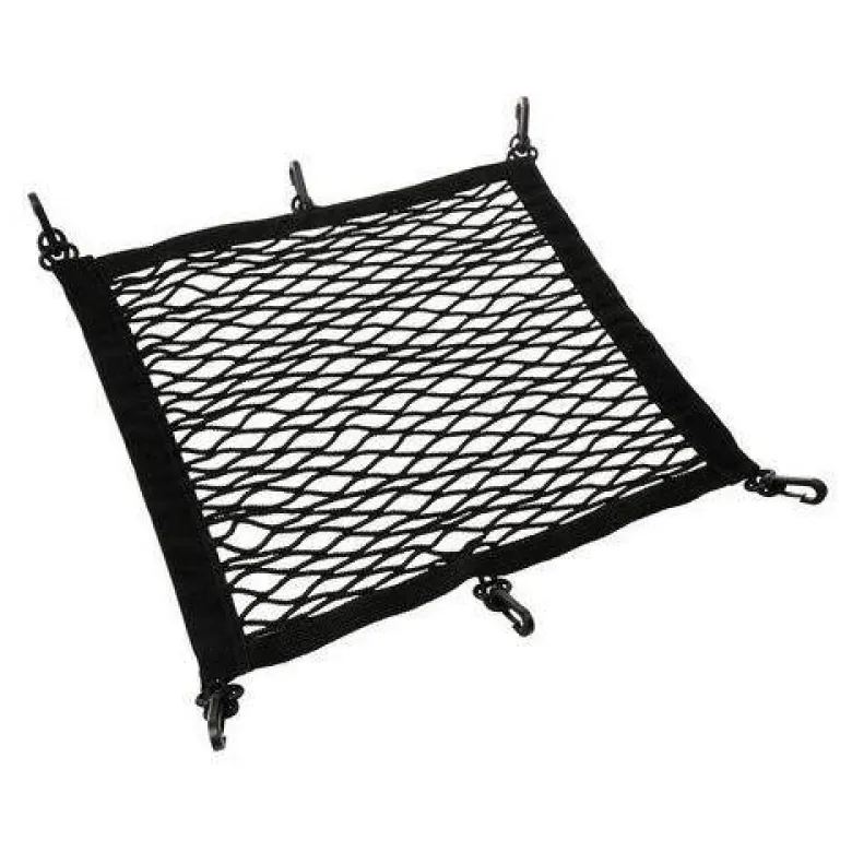 Siatka do mocowania bagażu LAMPA TOP-NET 42x42CM BLACK