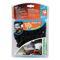 Siatka do mocowania bagażu LAMPA TOP-NET 42x42CM BLACK