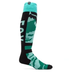 Skarpety FOX 180 KAIROS TURQUOISE czarny zielony niebieski