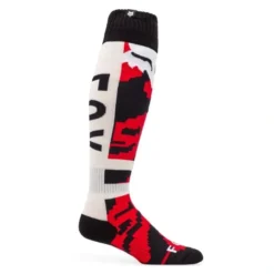 Skarpety FOX 180 KAIROS WHITE/FLUO RED biały czerwony fluo