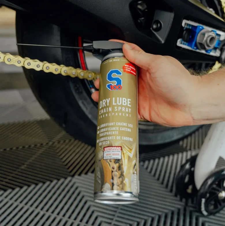 SMAR DO ŁAŃCUCHA W SPRAYU S100 DRY LUBE KETTEN/DRY LUBE CHAIN SPRAY 400ML