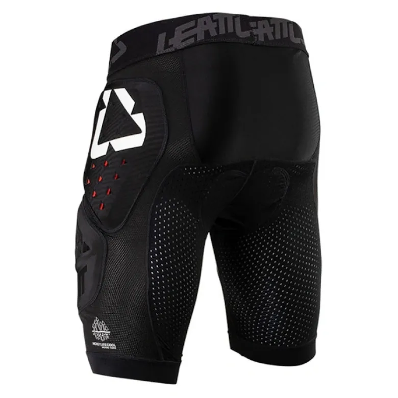 Spodenki z ochraniaczami LEATT IMPACT SHORTS 3DF 4.0 BLACK czarny