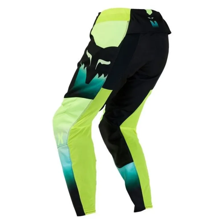 Spodnie cross damskie FOX LADY 180 FLORA BLACK/YELLOW czarny żółty