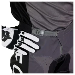 Spodnie cross dziecięce FOX JUNIOR 180 NITRO BLACK/GREY czarny szary
