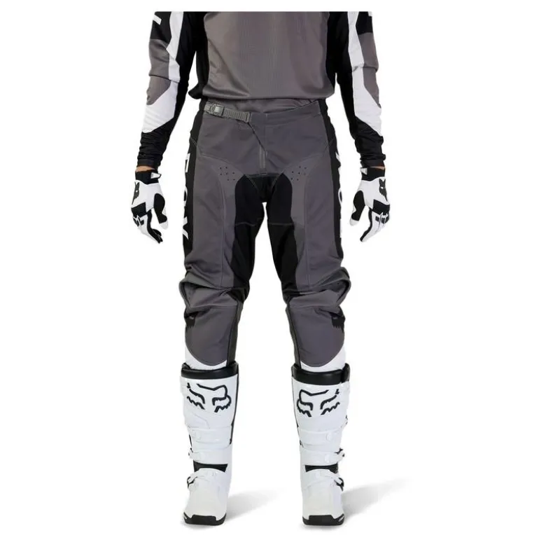 Spodnie cross dziecięce FOX JUNIOR 180 NITRO BLACK/GREY czarny szary