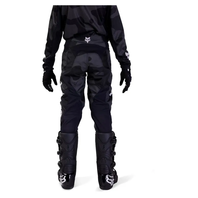 Spodnie cross dziecięce FOX JUNIOR 180 BNKR BLACK CAMO czarny szary