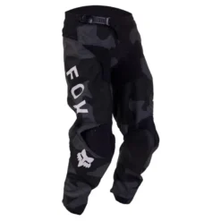 Spodnie cross dziecięce FOX JUNIOR 180 BNKR BLACK CAMO czarny szary