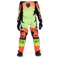 Spodnie cross dziecięce FOX JUNIOR 180 SHIELD FLUO YELLOW żółty fluo