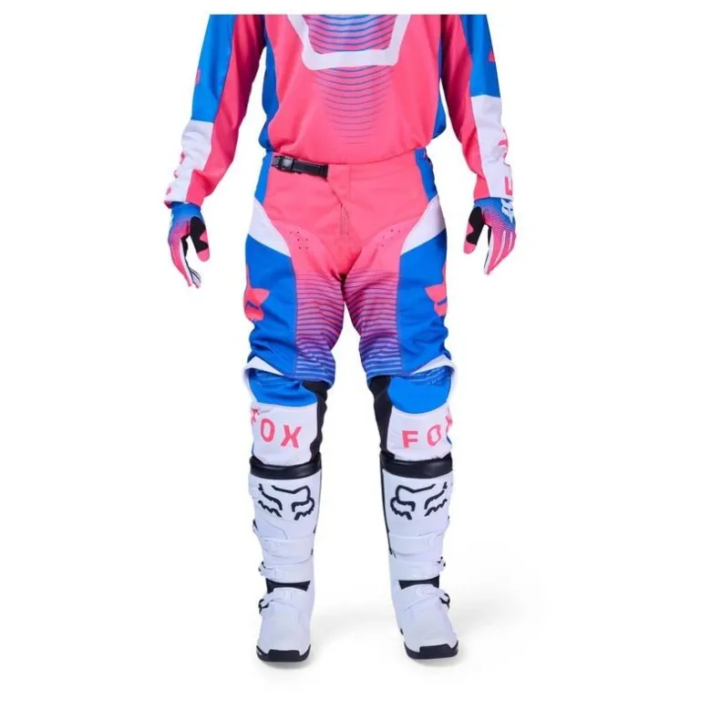 Spodnie cross FOX 180 COLLECT BLUE/PINK niebieski różowy