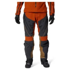 Spodnie cross FOX DEFEND GORE-TEX ADV BURNT szary pomarańczowy