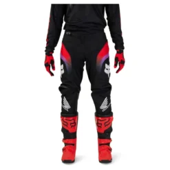 Spodnie cross FOX 180 HONDA MULTI czarny czerwony fioletowy