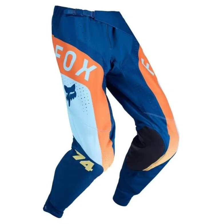 Spodnie cross FOX 360 TINE TWILIGHT niebieski pomarańczowy