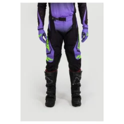 Spodnie cross LEATT MOTO 4.5 ARGON czarny niebieski