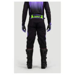 Spodnie cross LEATT MOTO 4.5 ARGON czarny niebieski