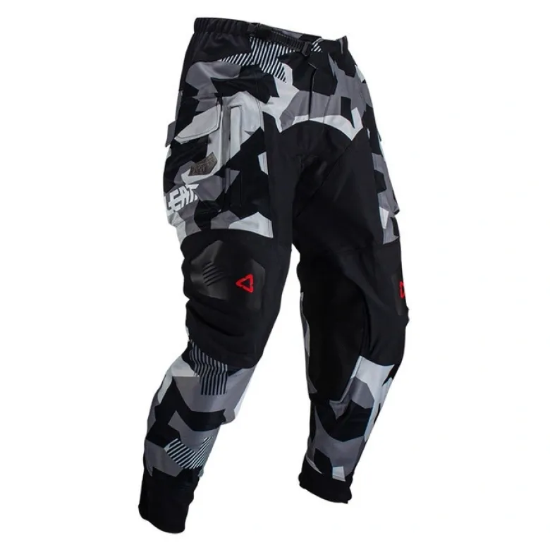 Spodnie cross LEATT MOTO 4.5 HYDRADRI FORGE szary czarny