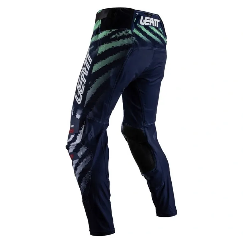 Spodnie cross LEATT MOTO 5.5 I.K.S. MATCHA zielony czarny biały