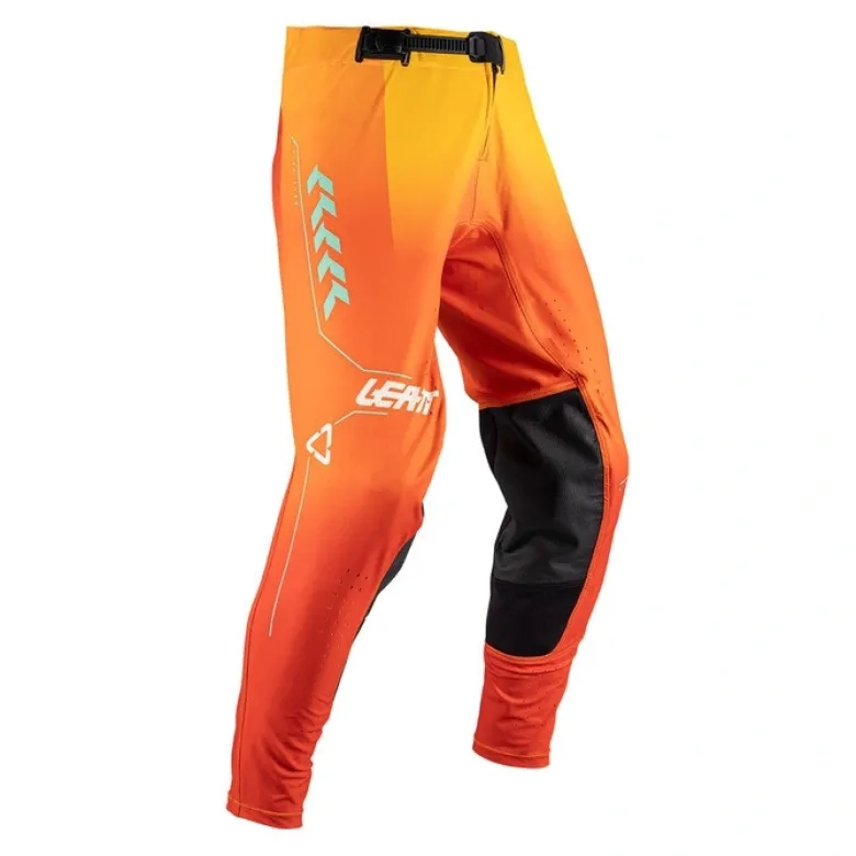 Spodnie cross LEATT MOTO 5.5 I.K.S. ORANGE pomarańczowy