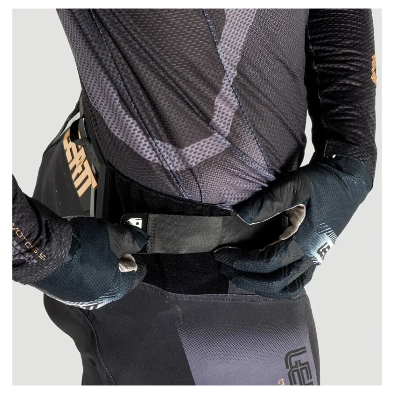 Spodnie cross LEATT MOTO 5.5 I.K.S. STEALTH czarny