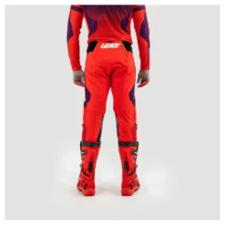 Spodnie cross LEATT MOTO 5.5 I.K.S. SUNBURN czerwony