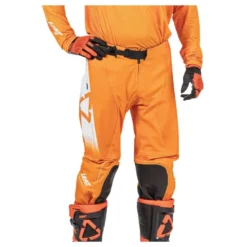 Spodnie cross LEATT MOTO 4.5 ORANGE pomarańczowy