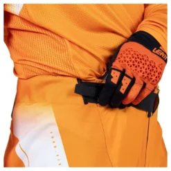Spodnie cross LEATT MOTO 4.5 ORANGE pomarańczowy