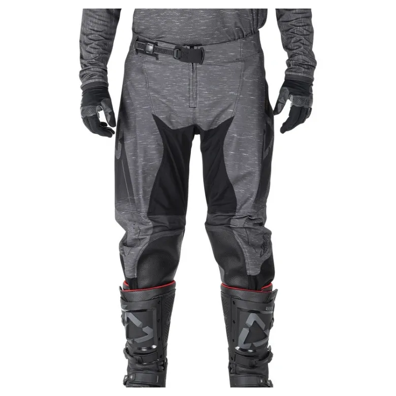 Spodnie cross LEATT MOTO 4.5 STEALTH BLACK/GREY czarny szary