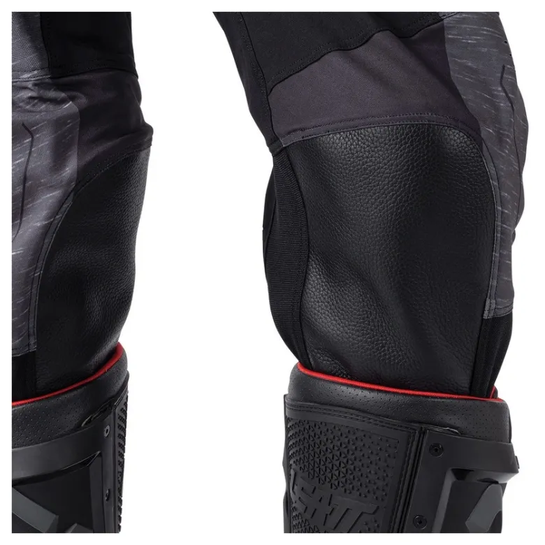 Spodnie cross LEATT MOTO 4.5 STEALTH BLACK/GREY czarny szary