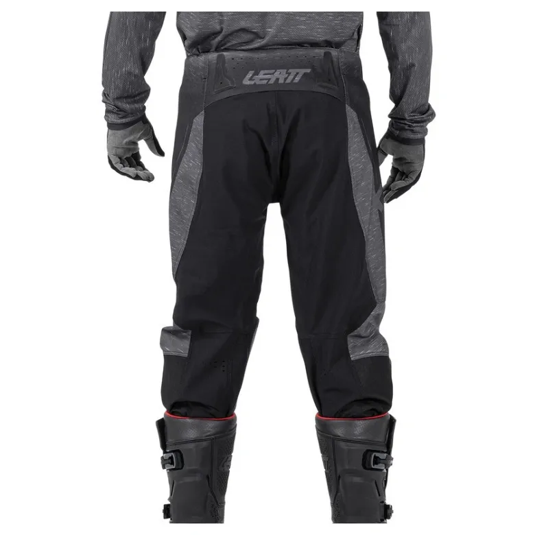 Spodnie cross LEATT MOTO 4.5 STEALTH BLACK/GREY czarny szary