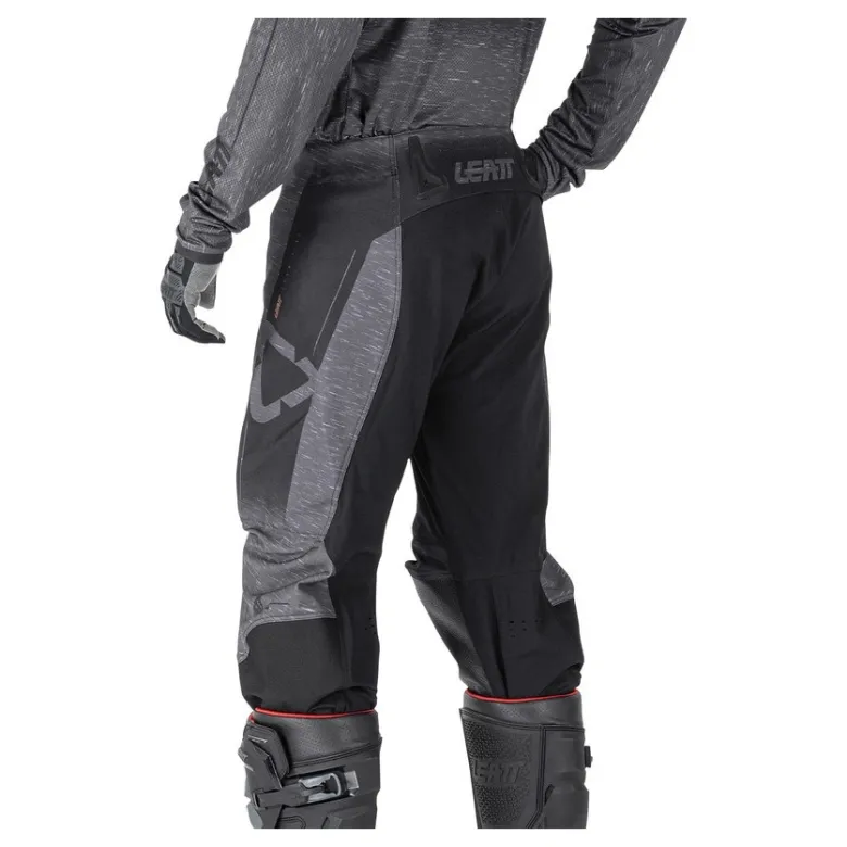 Spodnie cross LEATT MOTO 4.5 STEALTH BLACK/GREY czarny szary