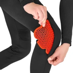 Spodnie motocyklowe damskie SHIMA VESPER LADY BLACK czarny