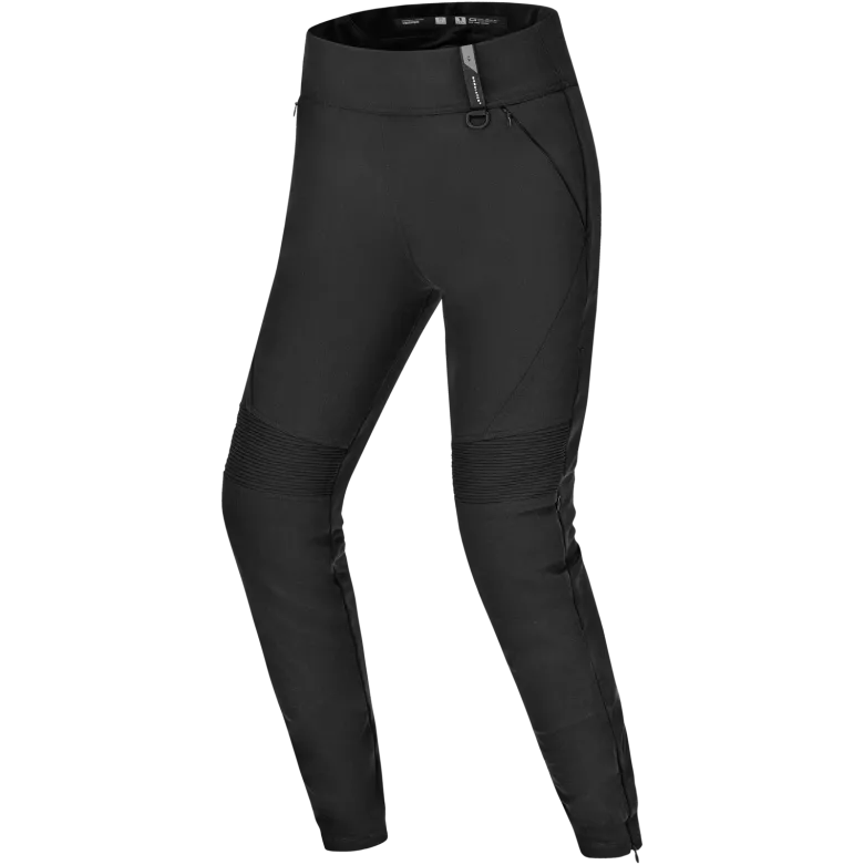 Spodnie motocyklowe damskie SHIMA VESPER LADY BLACK czarny