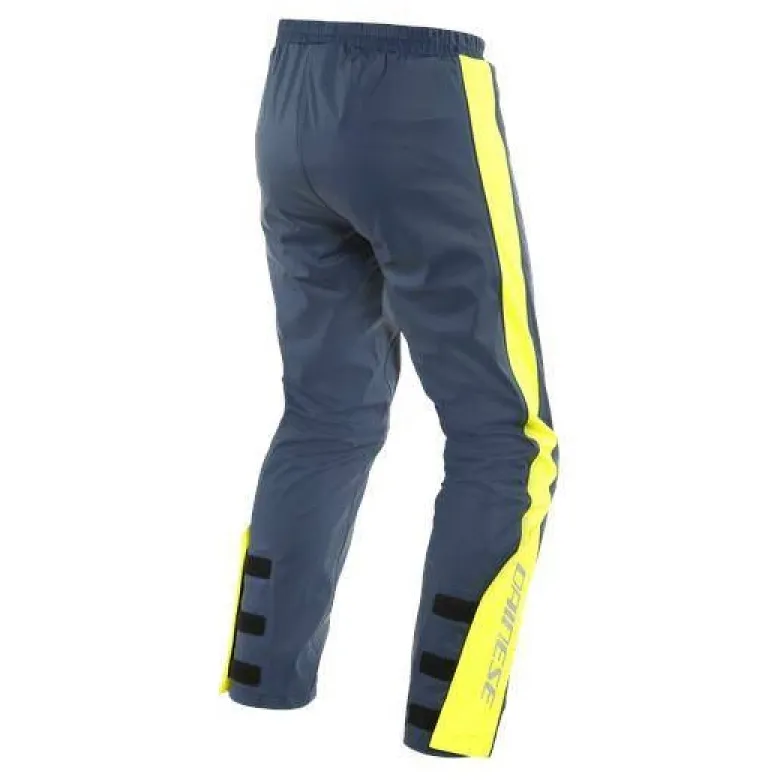 Spodnie przeciwdeszczowe DAINESE STORM 2 niebieski żółty fluo