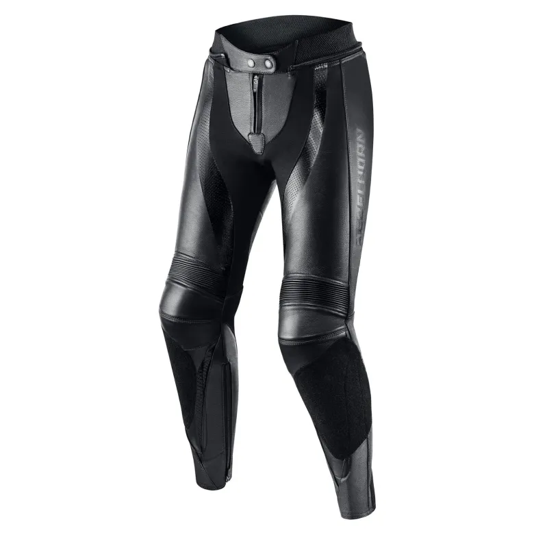 Spodnie skórzane damskie REBELHORN REBEL LADY BLACK czarny