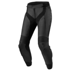Spodnie skórzane damskie REVIT XENA 4 LADY SHORT BLACK czarny