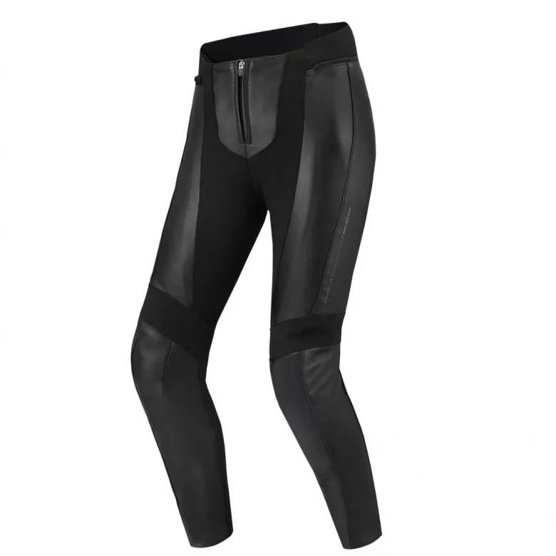 Spodnie skórzane damskie SHIMA MONACO 2.0 BLACK czarny
