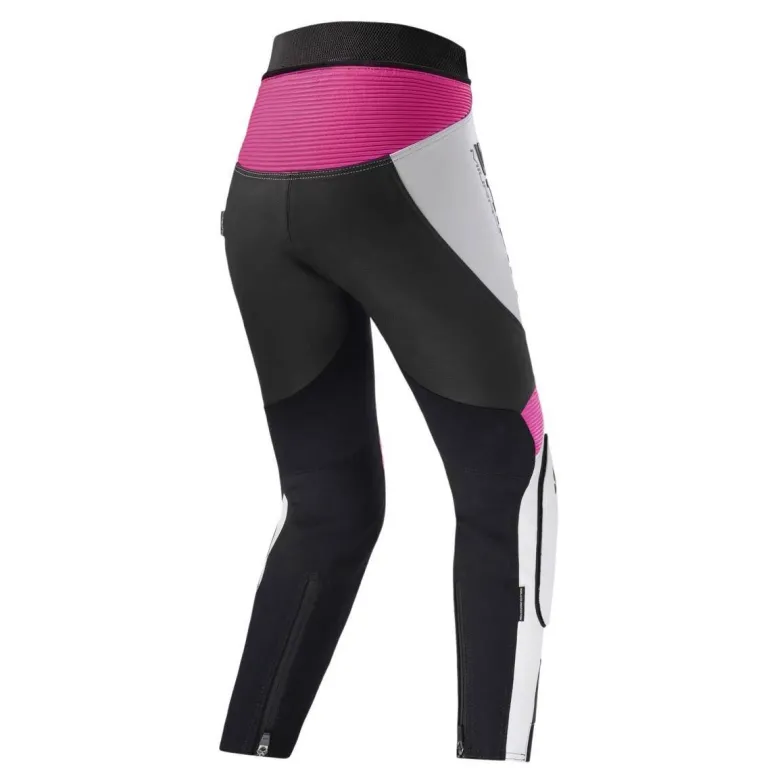 Spodnie skórzane damskie SHIMA MIURA 2.0 PINK czarny biały różowy
