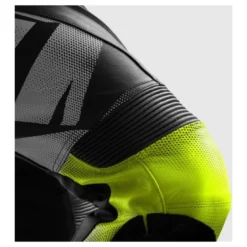 Spodnie skórzane REBELHORN INFERNO BLACK/WHITE/FLUO YELLOW czarny biały żółty fluo