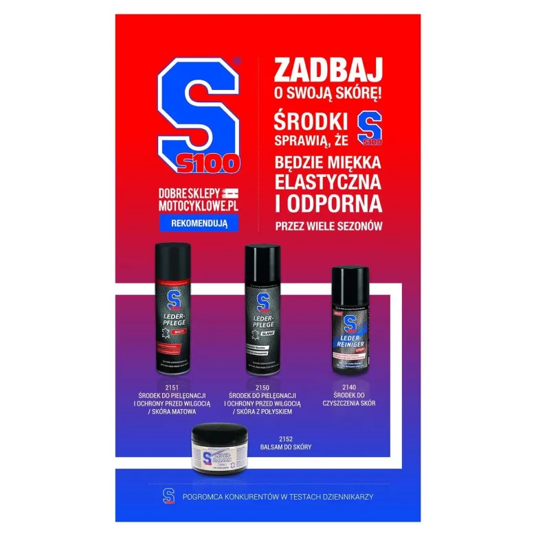 Spodnie skórzane REBELHORN PISTON II BLACK czarny