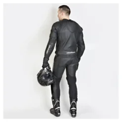 Spodnie skórzane REBELHORN PISTON II BLACK czarny
