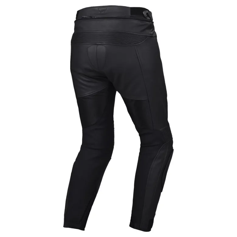 Spodnie skórzane SHIMA PISTON BLACK czarny