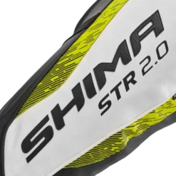 Spodnie skórzane SHIMA STR 2.0 FLUO czarny biały żółty fluo