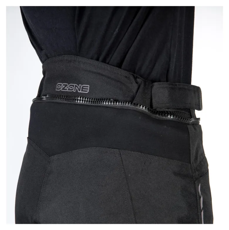 Spodnie tekstylne damskie OZONE FLOW LADY BLACK czarny