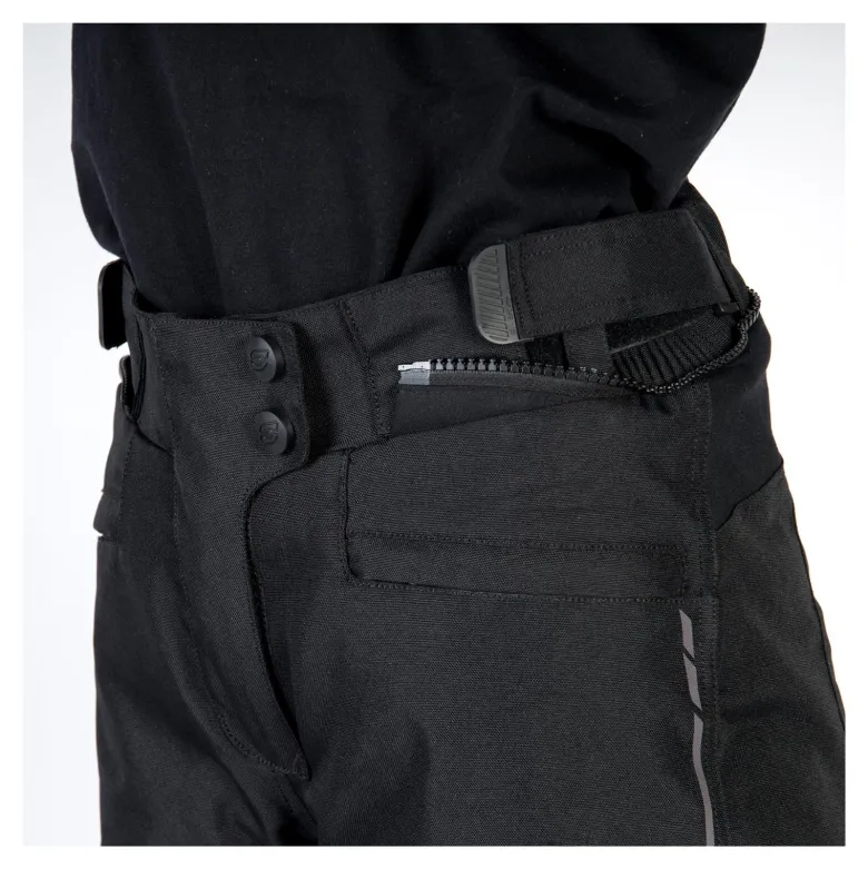 Spodnie tekstylne damskie OZONE FLOW LADY BLACK czarny