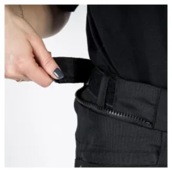 Spodnie tekstylne damskie OZONE FLOW LADY BLACK czarny