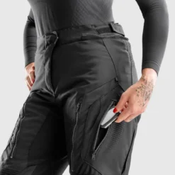 Spodnie tekstylne damskie REBELHORN HIKER IV LADY BLACK czarny